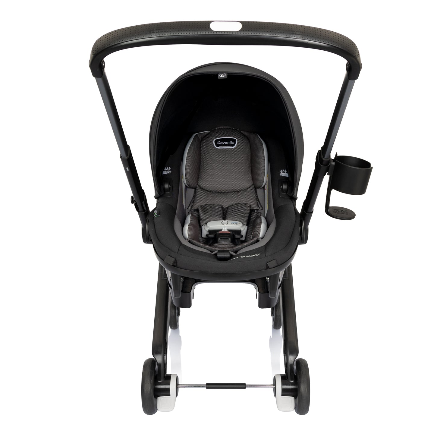 Evenflo - Shyft DualRide Infant Car Seat and Stroller Combo - Beaufort Black